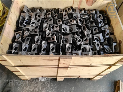 welded-base rail clips